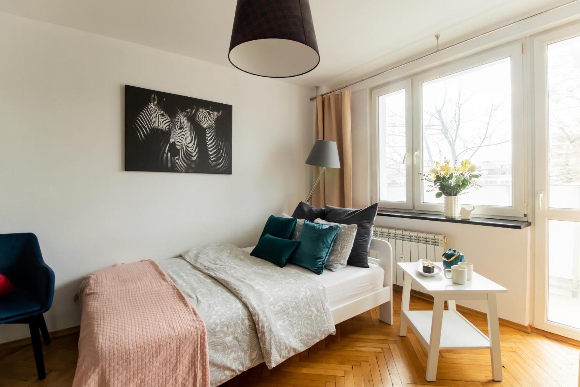 Piotrapartments - Bruna Green City Apartment Warszawa Exteriör bild