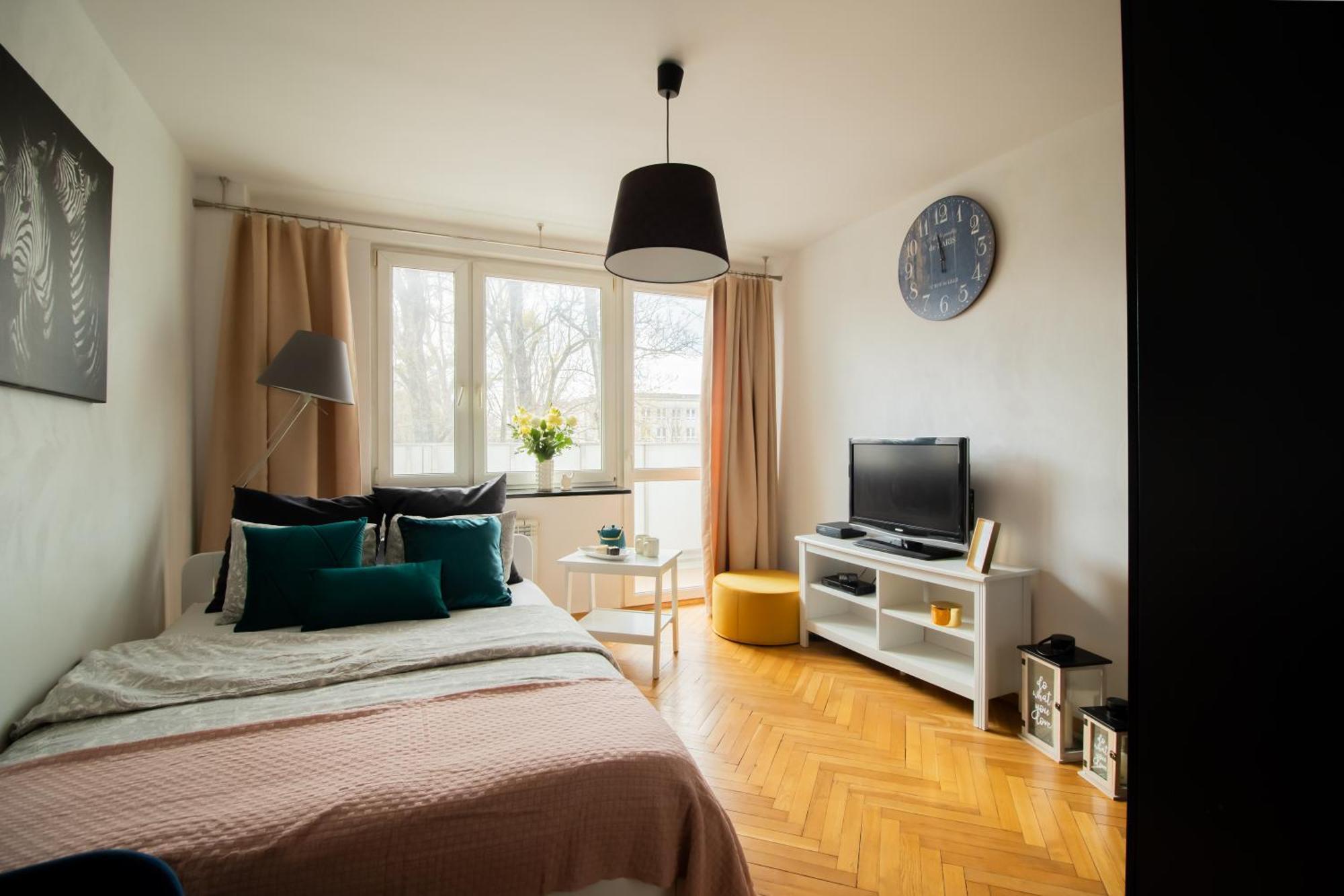 Piotrapartments - Bruna Green City Apartment Warszawa Exteriör bild