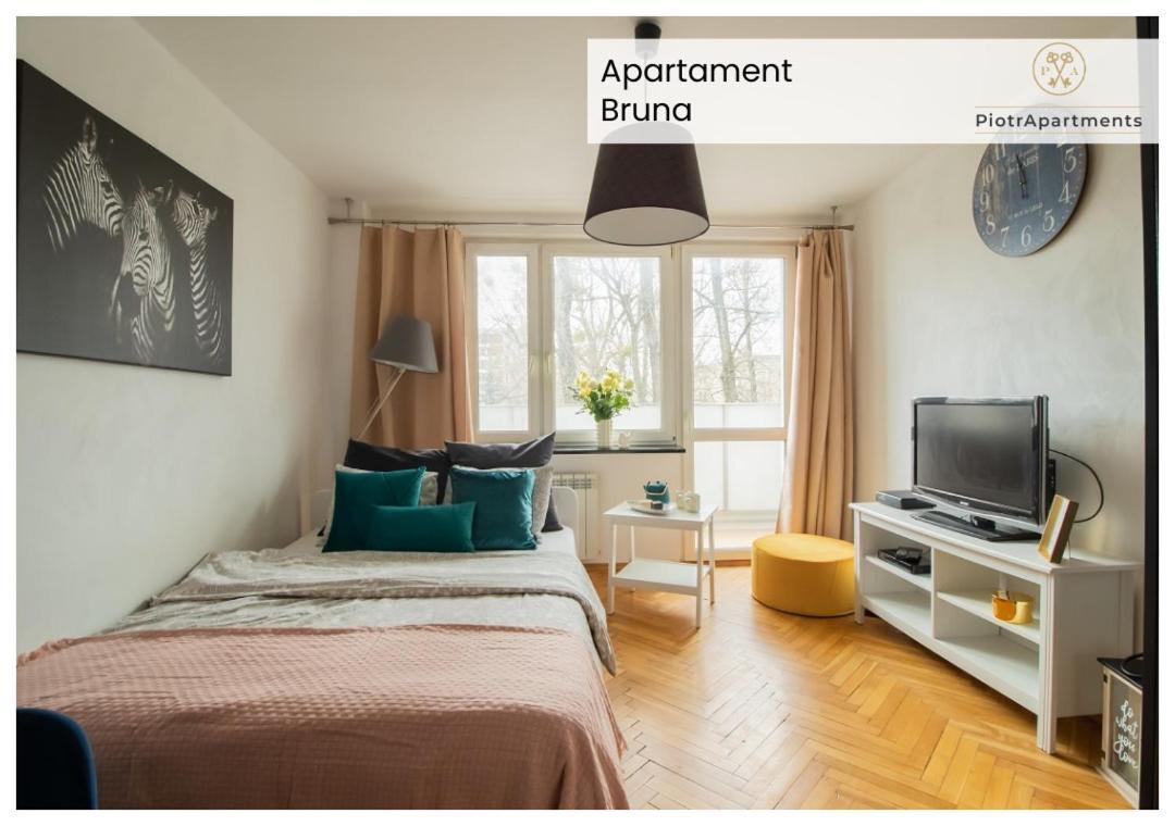 Piotrapartments - Bruna Green City Apartment Warszawa Exteriör bild